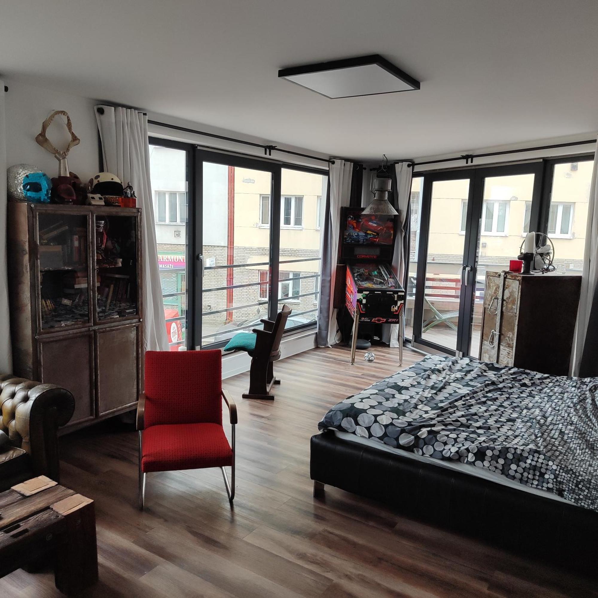 Apartment Big Windows Praga Exterior foto